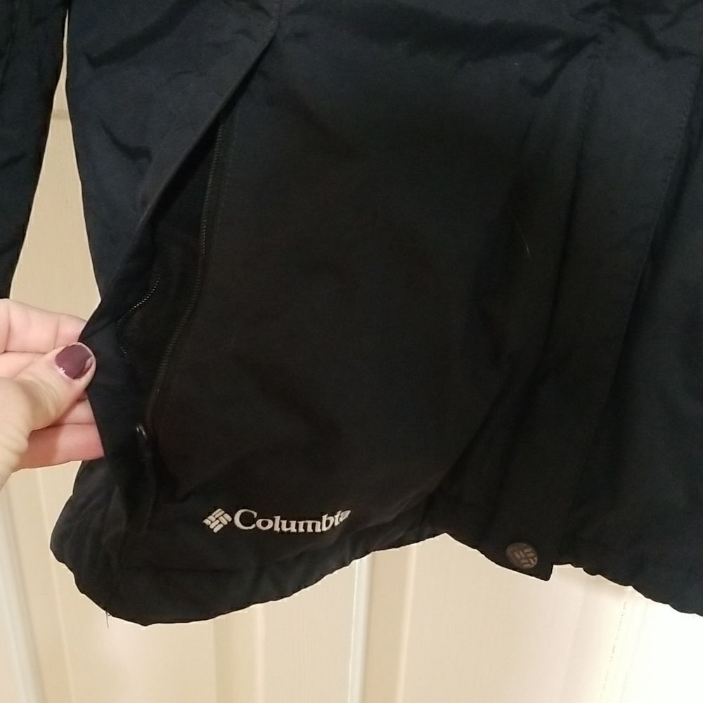 Women's Columbia Coat winter jacket with removable huddy medium - Picture 3 of 16